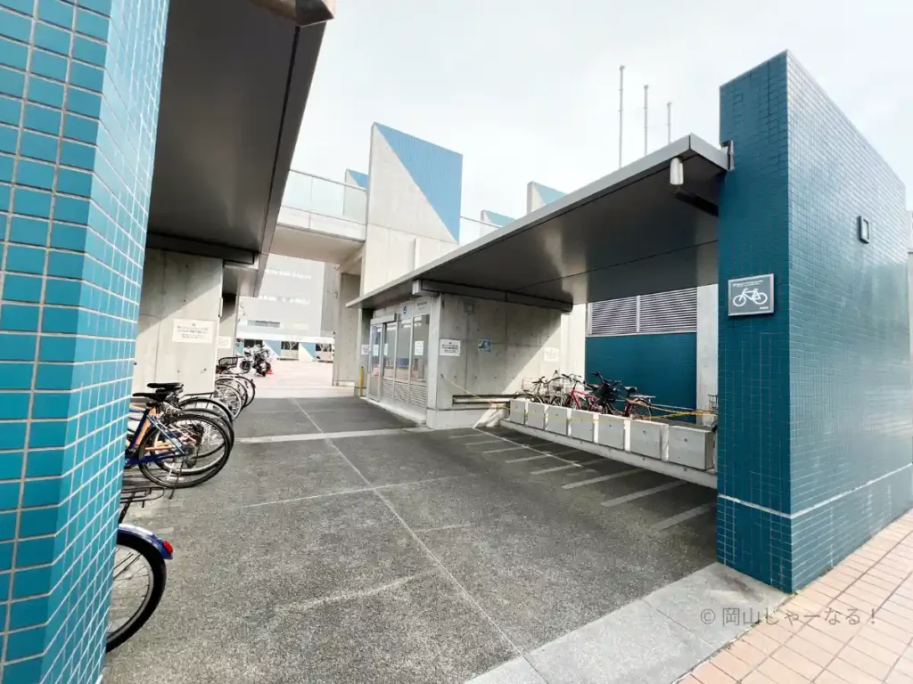 ママカリフォーラムの喫煙所