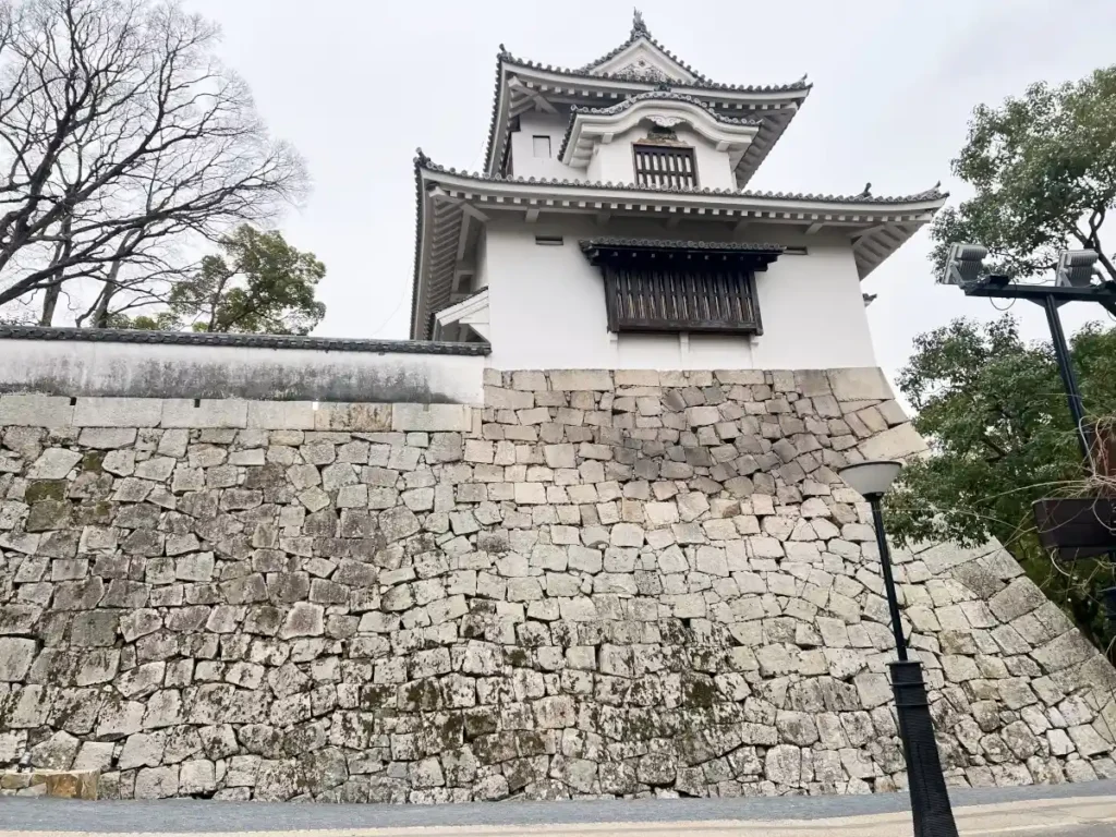 岡山城外部からの月見櫓