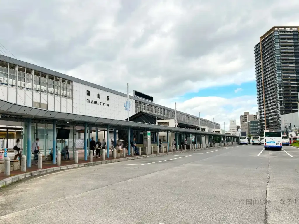 岡山駅東口バス乗り場