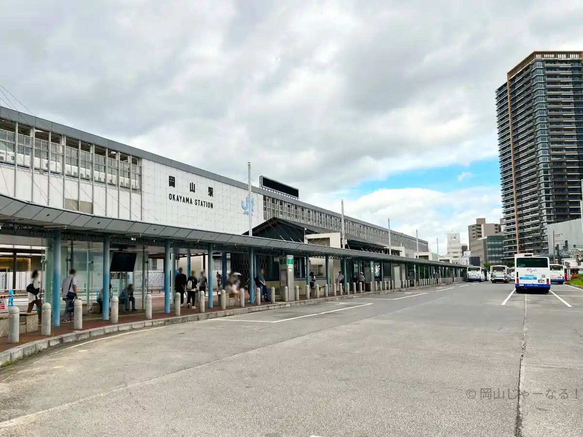 岡山駅東口バス乗り場