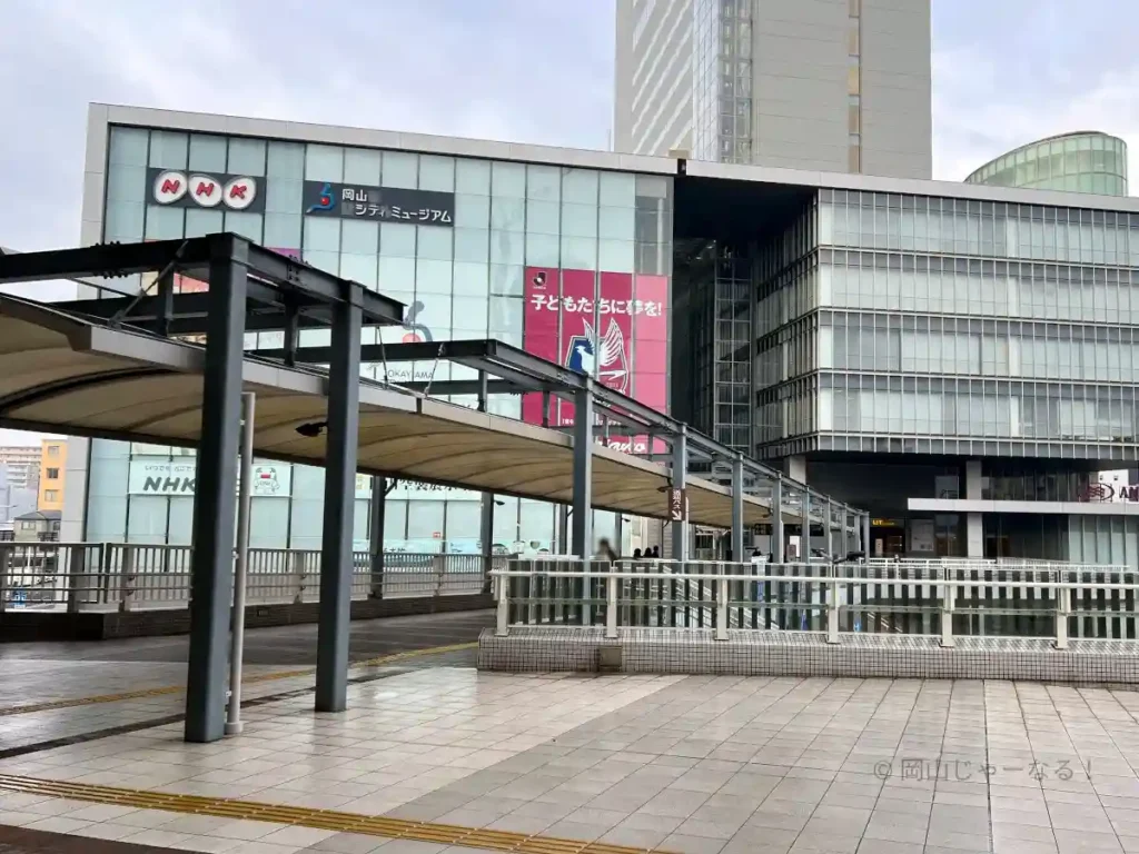 岡山シティミュージアムの外観