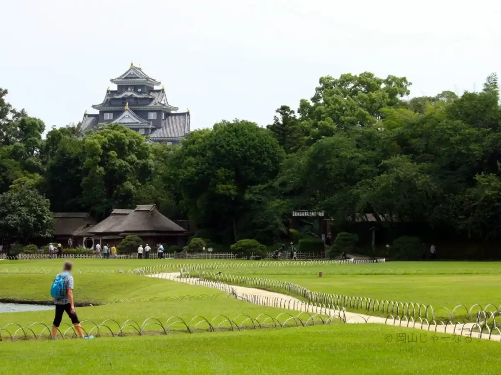 日本三名園のひとつ岡山後楽園