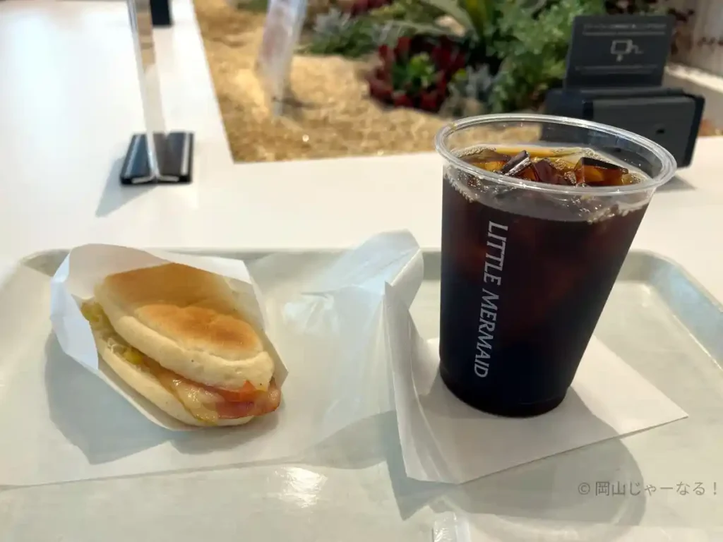 リトルマーメイド岡山駅店のモーニングセットA